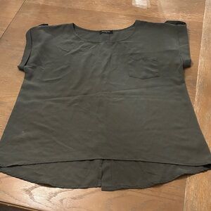 Eclipse Women's Olive Short Sleeve Tee